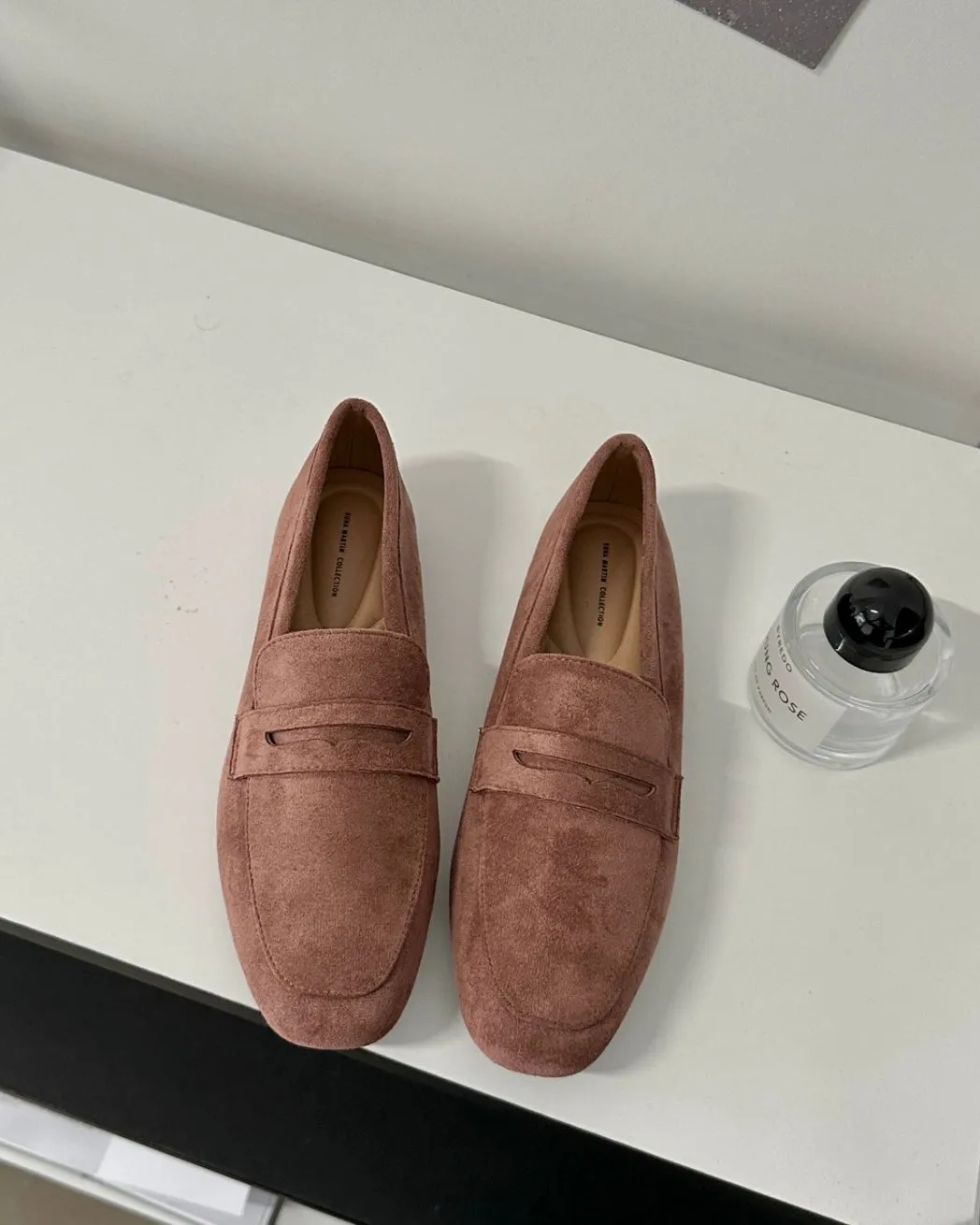 [ Pre-order ] Suede Driving Cushion Loafers