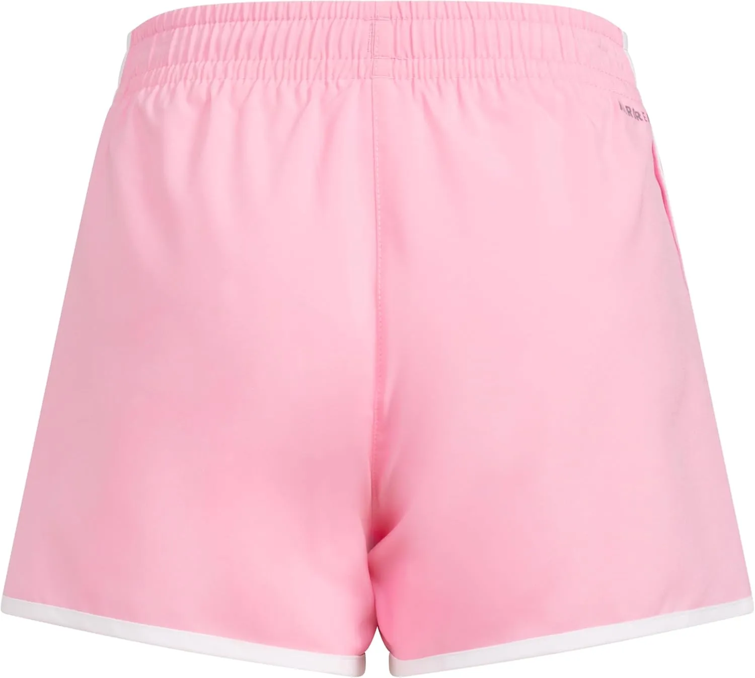 adidas Girls' Elastic Waistband Retro Woven Gym Shorts