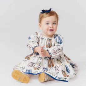 Baby Girls Amma Dress - Ballet Slippers