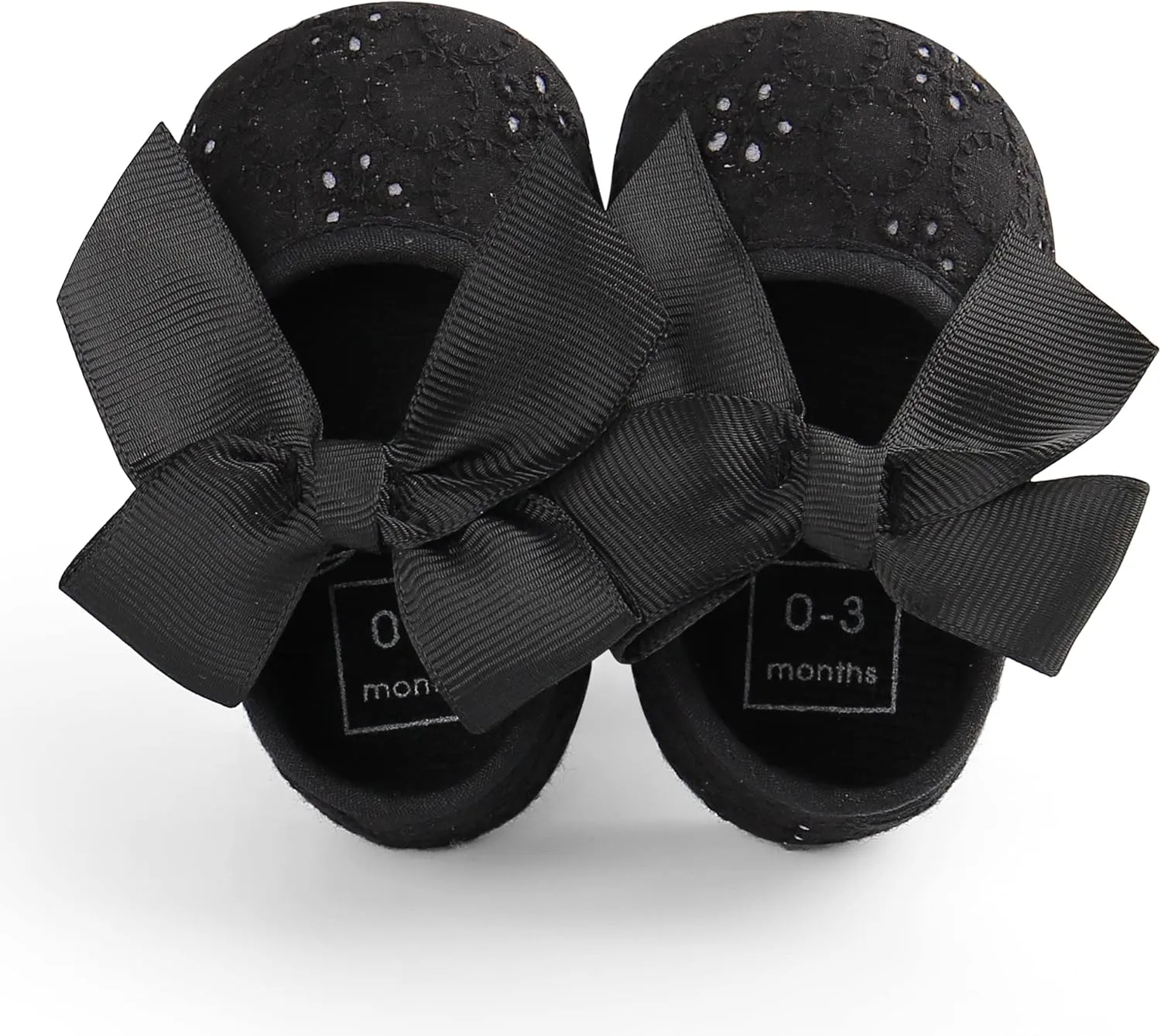 Baby Girls Princess Bowknot Soft Sole Cloth Crib Shoes Sneaker