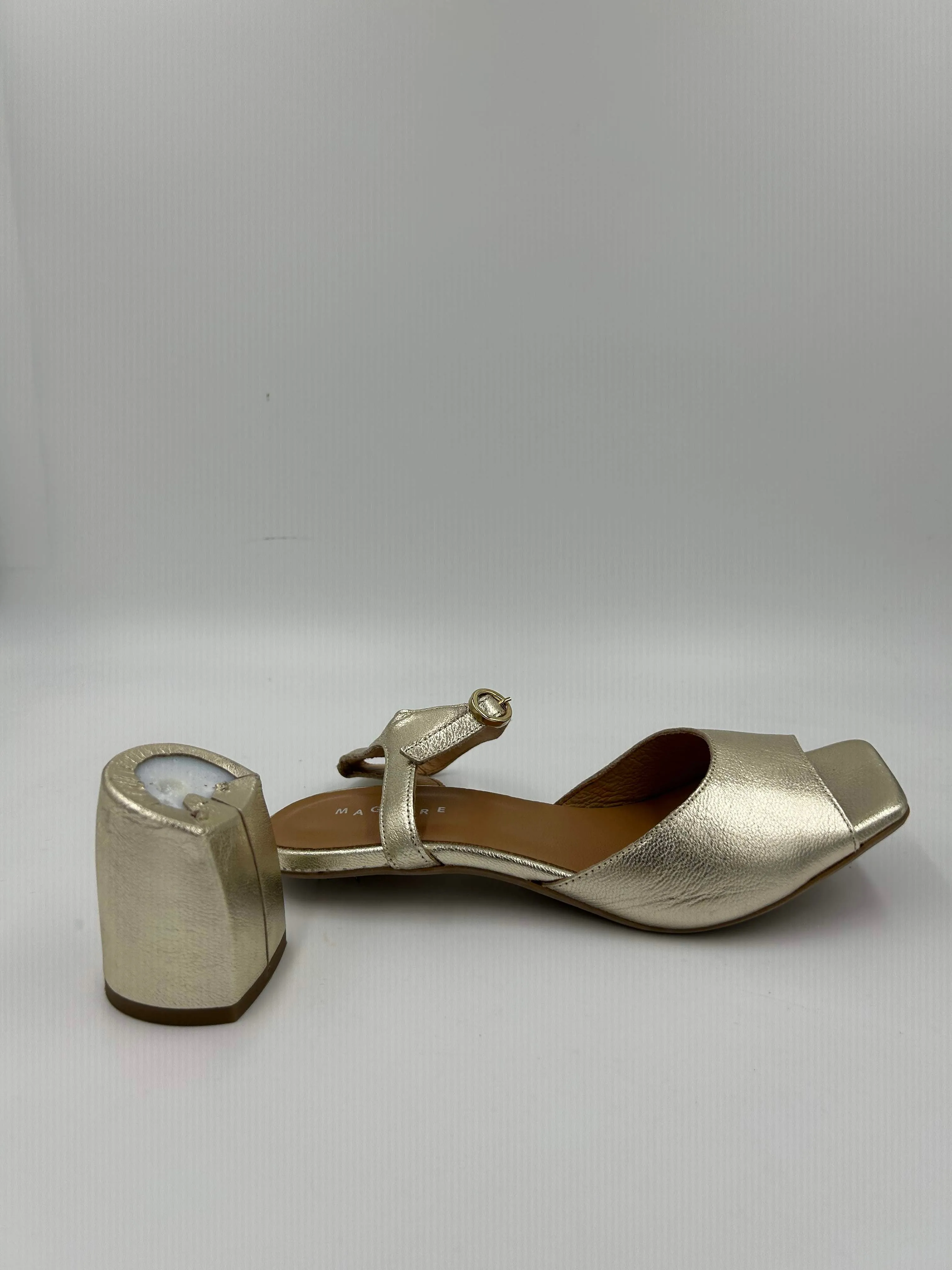 Imperfect Zamora Gold Heel