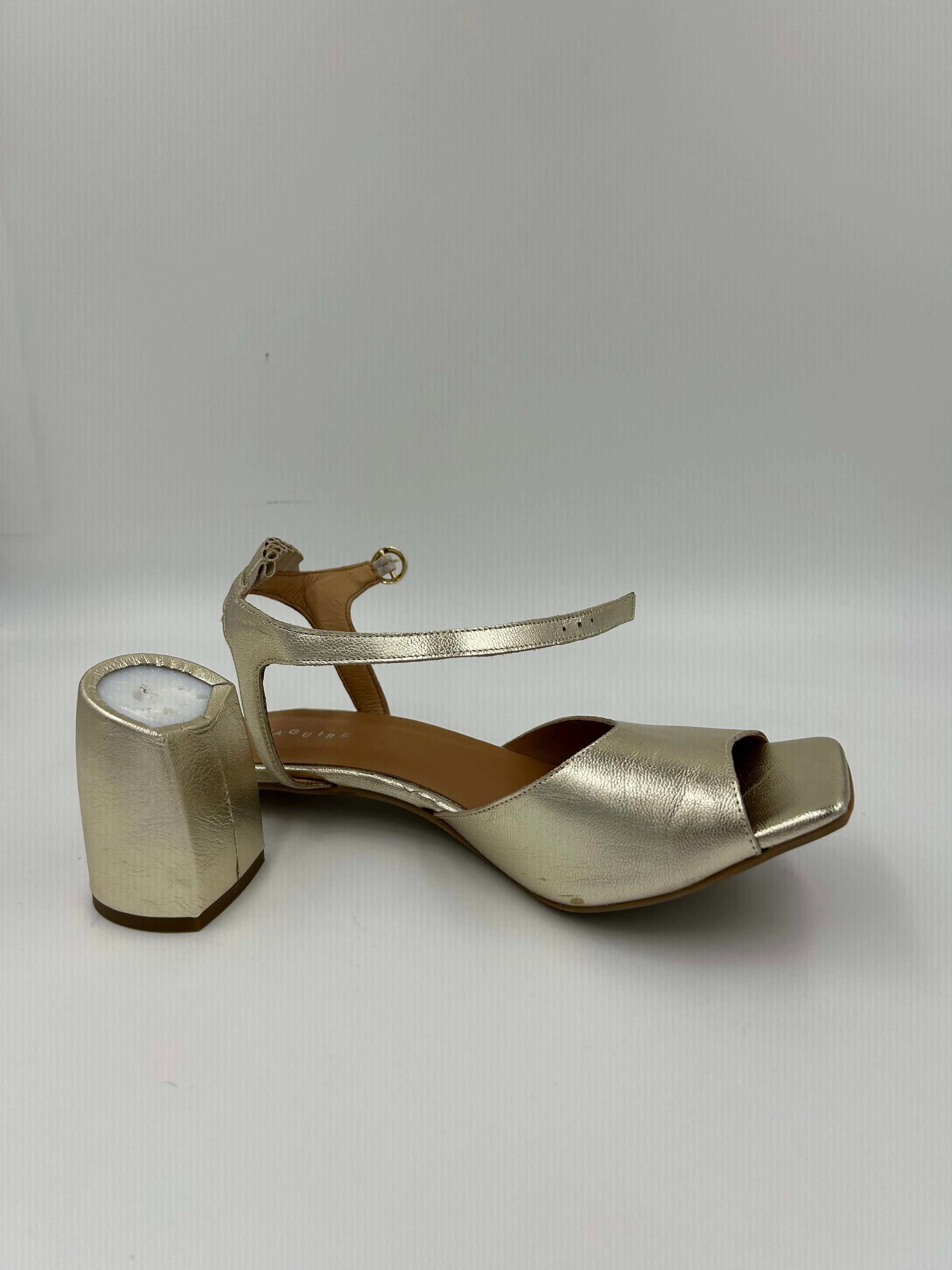 Imperfect Zamora Gold Heel