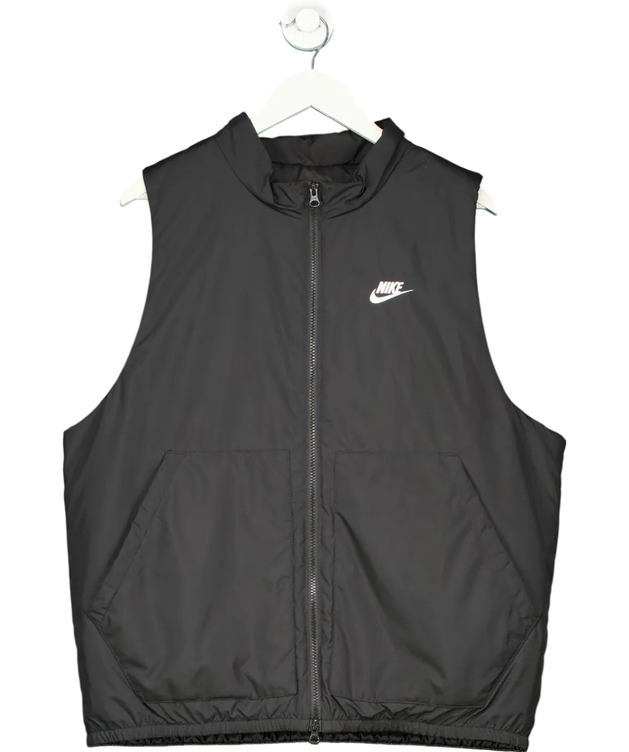 Nike Black Therma-fit Gilet UK L