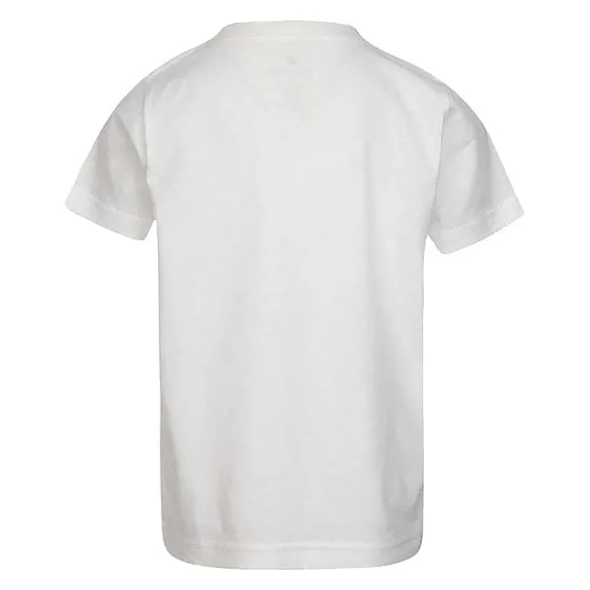 NIKE KID'S JDI SWOOSH WHITE TEE