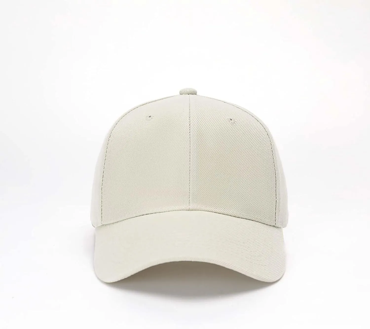 ZH Plain Adjustable Baseball Cap - Lot of 12 Unisex Blank Design Caps